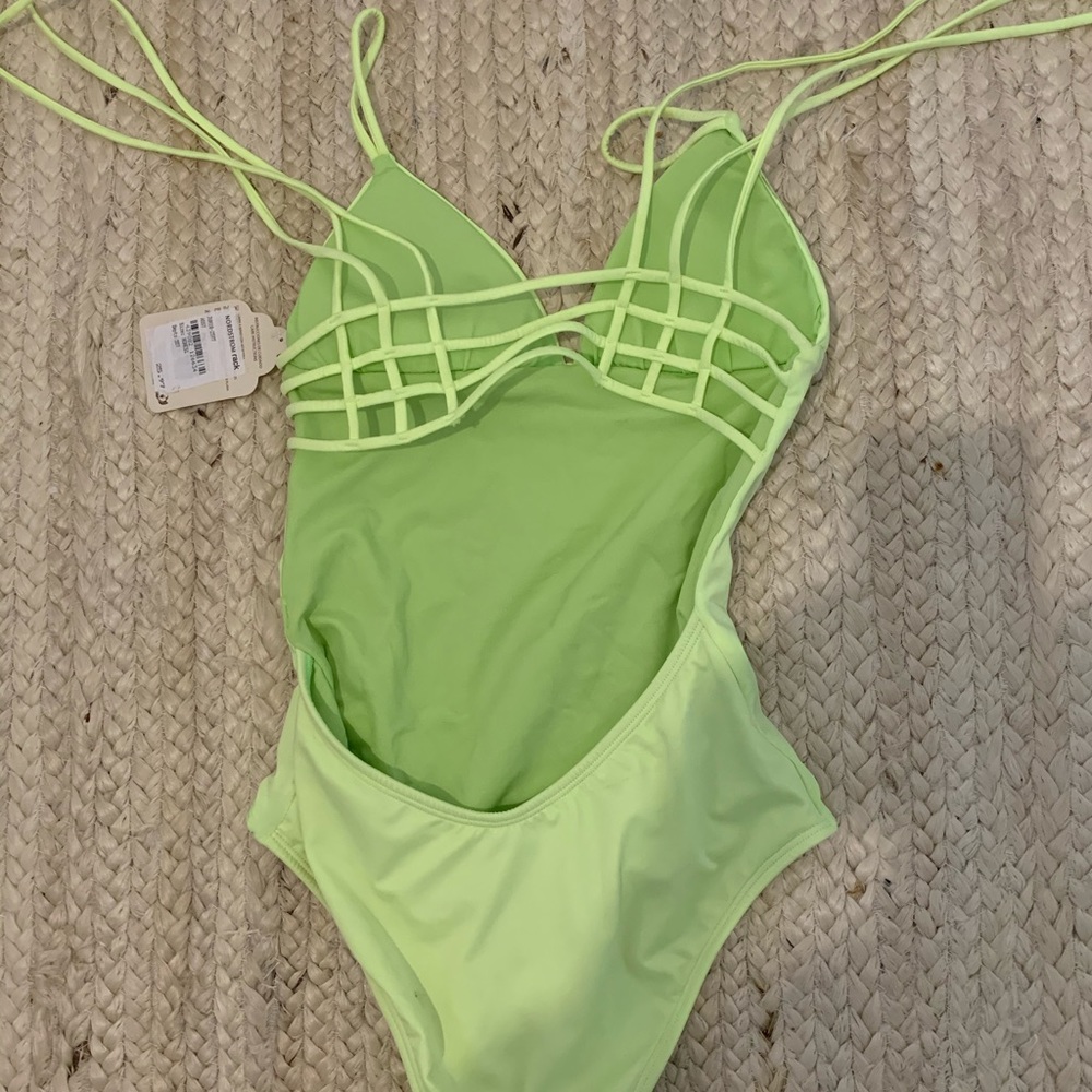 Saha one piece bikini NWT
